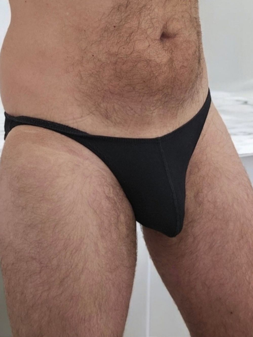 Men's Black Bikini Brief (BNWT)